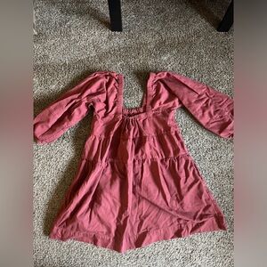 Free People Mini dress with long sleeves